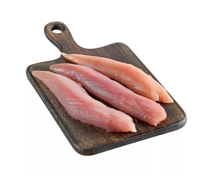 Aiguillette de poulet fermier plein air 175g par 3  (26.86€/Kg), Vienne, La Ferme Guinet