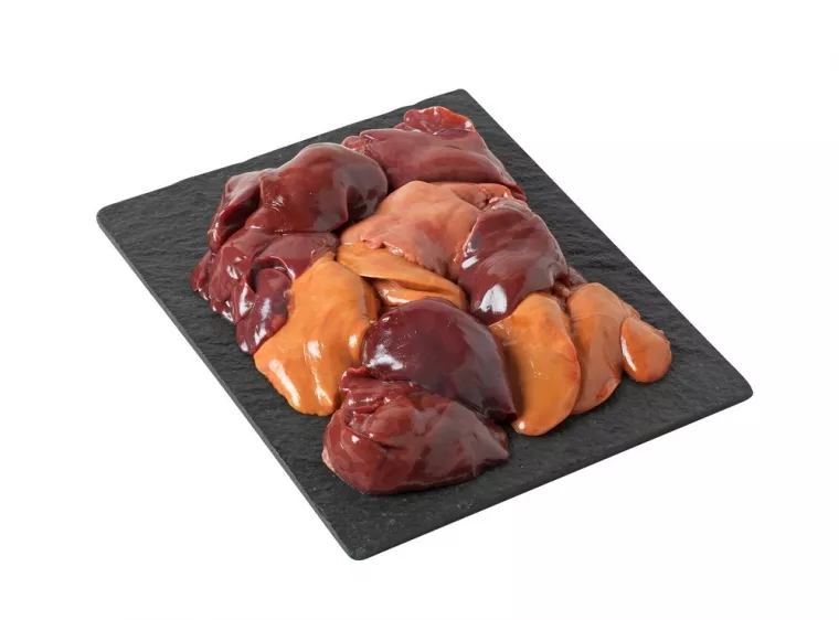 Barquette de foie de volaille fermière plein air  (16,36€/Kg), Vienne, La Ferme Guinet