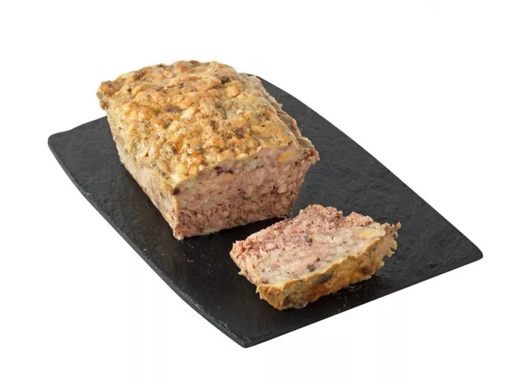 Barquette de terrine de volaille fermière plein air (26,70€/Kg), Vienne, La Ferme Guinet
