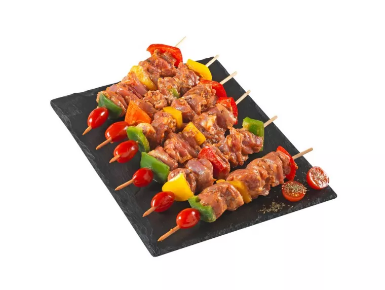 Brochette de volaille provençale (26,91€/kg), Vienne, La Ferme Guinet