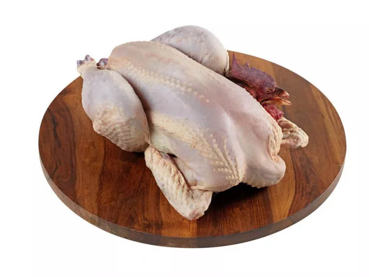 Coq de Noël (14,55€/kg), Vienne, La Ferme Guinet