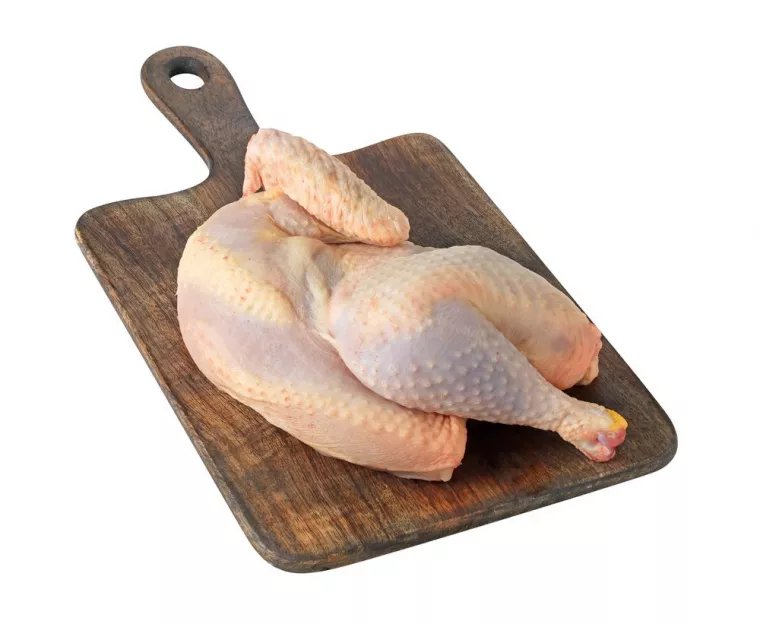 Demi poulet fermier plein air  (13,95€/Kg), Vienne, La Ferme Guinet