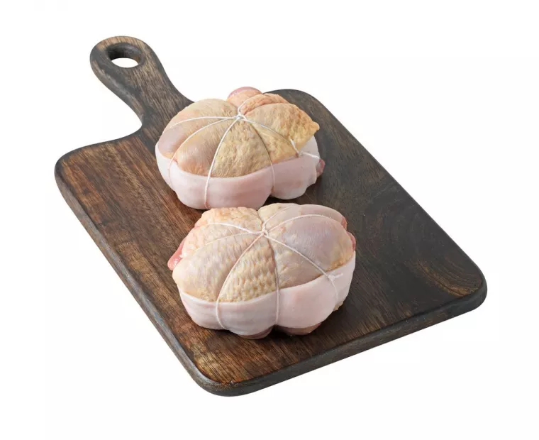 Paupiette bardé de poulet fermier plein air par 2  (23,65€/Kg), Vienne, La Ferme Guinet