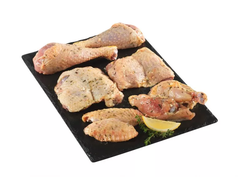 Plateau barbecue thym/citron (19,74€/kg), Vienne, La Ferme Guinet