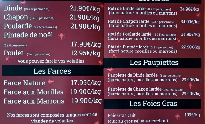 Volailles festives 2025, Vienne, La Ferme Guinet